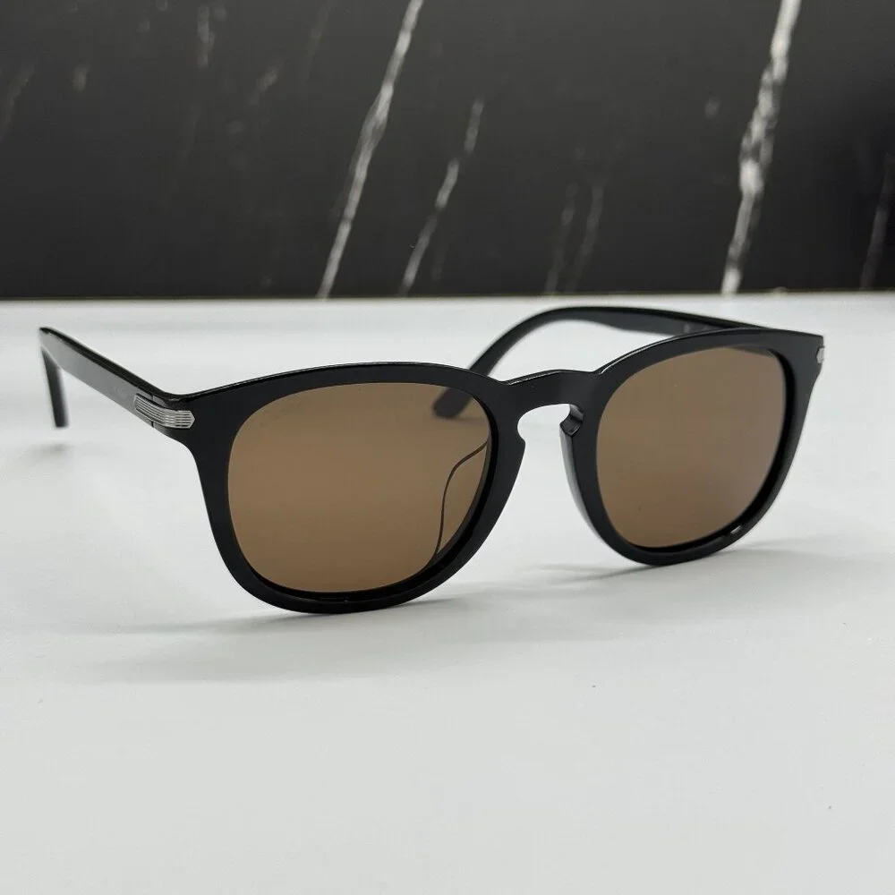 NEW CARTIER BLACK UNISEX SUNGLASSES CARTIER CT0011SA 004